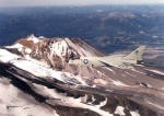 F-8 over Mt. Shasta?
